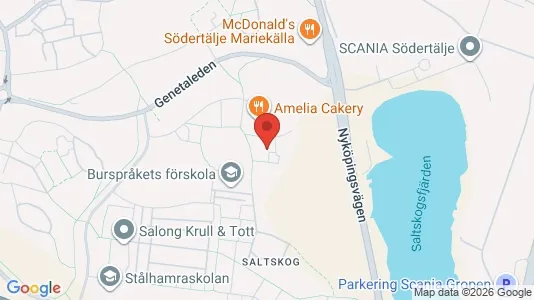 Apartments for rent i Södertälje - kort over placeringen