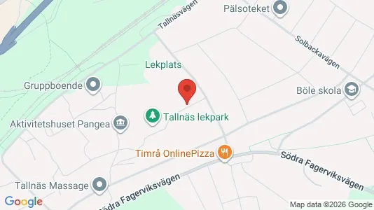Apartments for rent i Timrå - kort over placeringen