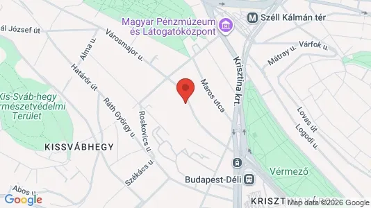 Apartments for rent i Budapest XIII. kerület - kort over placeringen