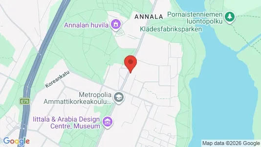 Rooms for rent i Helsinki Keskinen - kort over placeringen