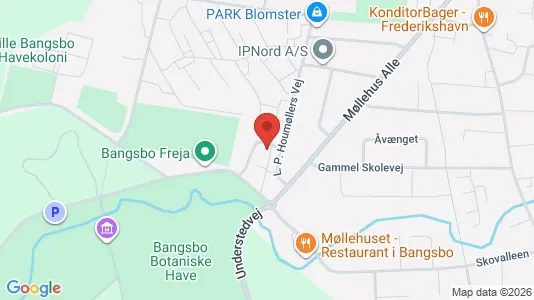 Apartments for rent i Frederikshavn - kort over placeringen