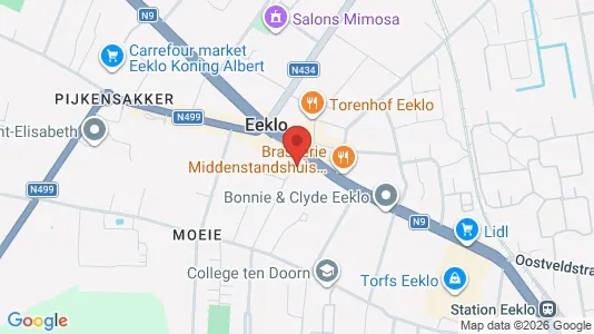 Apartments for rent i Eeklo - kort over placeringen