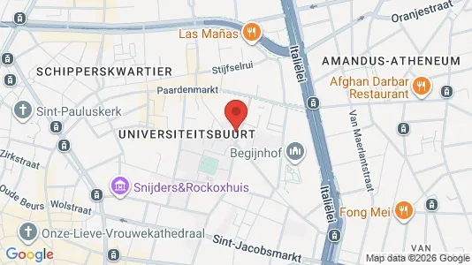 Apartments for rent i Stad Antwerp - kort over placeringen