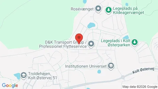 Apartments for rent i Hasselager - kort over placeringen