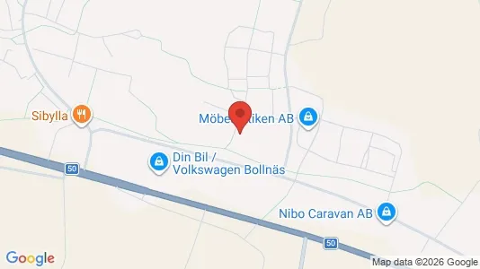 Apartments for rent i Bollnäs - kort over placeringen