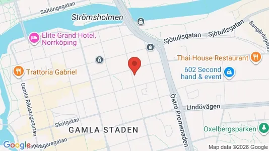 Apartments for rent i Norrköping - kort over placeringen