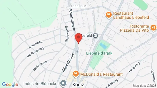 Apartments for rent i Bern-Mittelland - kort over placeringen