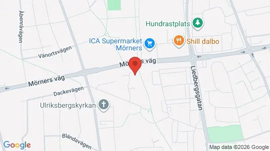 Apartments for rent i Växjö - kort over placeringen