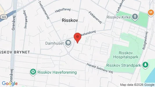 Apartments for rent i Risskov - kort over placeringen