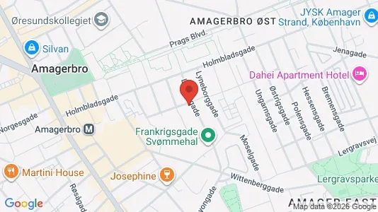 Apartments for rent i Copenhagen S - kort over placeringen