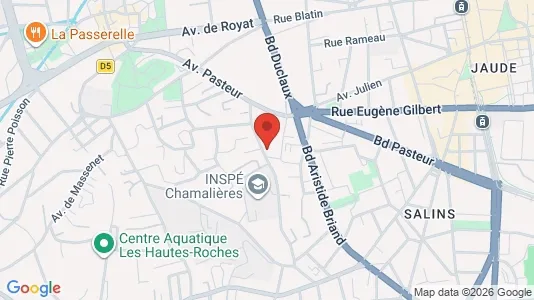 Apartments for rent i Clermont-Ferrand - kort over placeringen