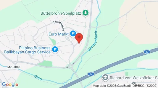 Apartments for rent i Hohenlohekreis - kort over placeringen