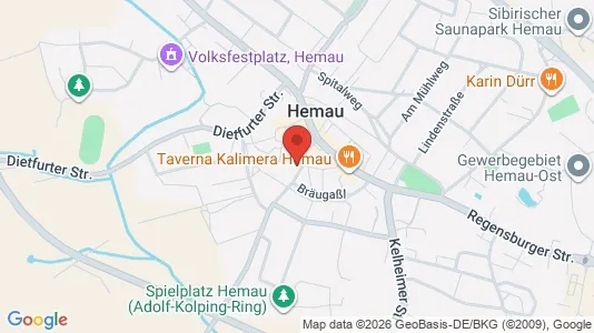Apartments for rent i Regensburg - kort over placeringen