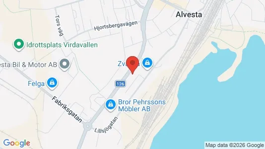 Apartments for rent i Alvesta - kort over placeringen