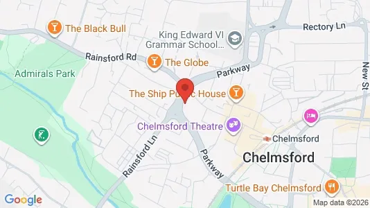 Apartments for rent i Chelmsford - Essex - kort over placeringen