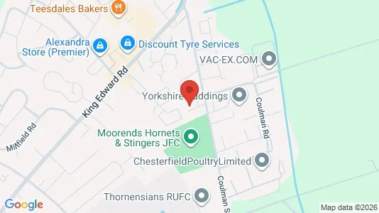 Apartments for rent i Doncaster - South Yorkshire - kort over placeringen