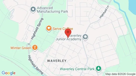 Apartments for rent i Rotherham - South Yorkshire - kort over placeringen