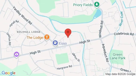 Apartments for rent i Solihull - West Midlands - kort over placeringen