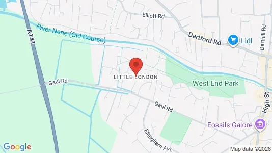 Apartments for rent i March - Cambridgeshire - kort over placeringen