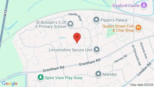 Apartments for rent i Sleaford - Lincolnshire - kort over placeringen