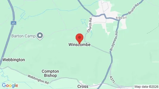 Houses for rent i Winscombe - Avon - kort over placeringen
