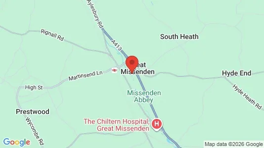 Houses for rent i Great Missenden - Buckinghamshire - kort over placeringen