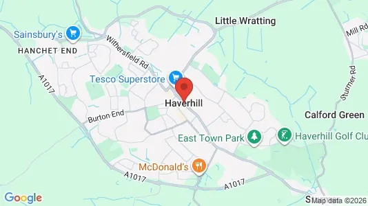 Apartments for rent i Haverhill - Suffolk - kort over placeringen