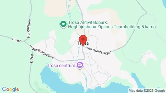 Apartments for rent i Trosa - kort over placeringen