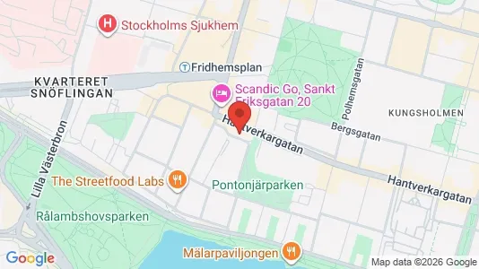 Apartments for rent i Kungsholmen - kort over placeringen