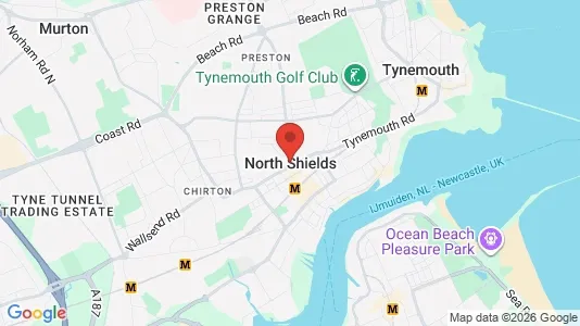 Apartments for rent i North Shields - Tyne and Wear - kort over placeringen