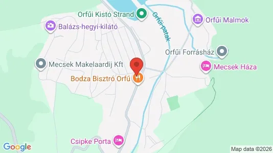 Apartments for rent i Pécsi - kort over placeringen