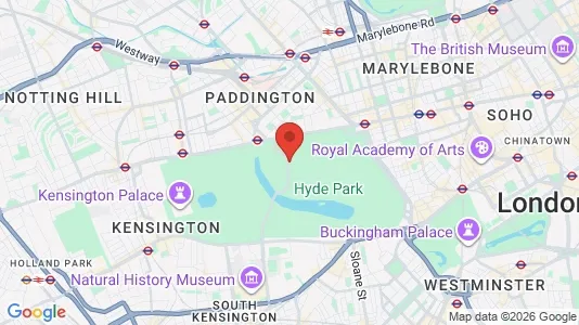 Apartments for rent i London W2 - kort over placeringen