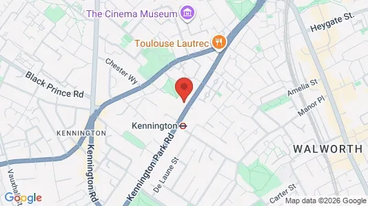 Apartments for rent i London SE11 - kort over placeringen