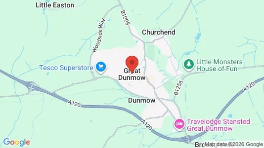 Apartments for rent i Dunmow - Essex - kort over placeringen