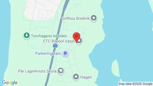 Apartments for rent i Nässjö - kort over placeringen