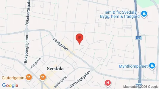 Apartments for rent i Svedala - kort over placeringen