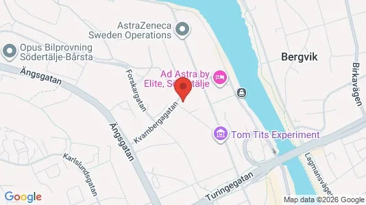 Apartments for rent i Södertälje - kort over placeringen