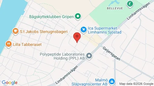 Apartments for rent i Limhamn/Bunkeflo - kort over placeringen