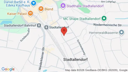 Apartments for rent i Marburg-Biedenkopf - kort over placeringen
