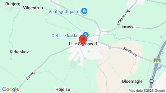 Houses for rent i Lille Skensved - kort over placeringen