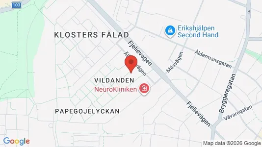Rooms for rent i Lund - kort over placeringen