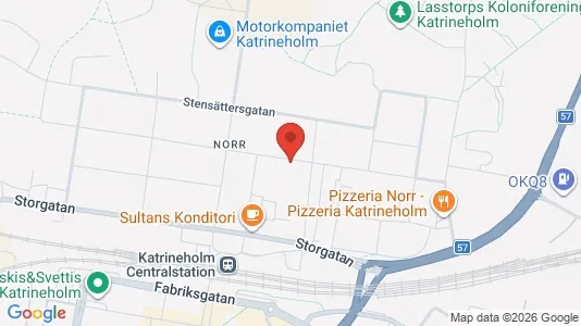 Apartments for rent i Katrineholm - kort over placeringen