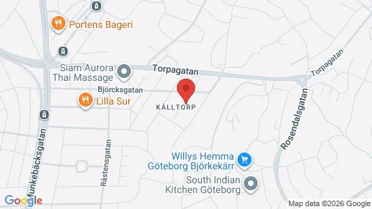 Apartments for rent i Örgryte-Härlanda - kort over placeringen