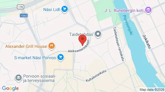 Apartments for rent i Porvoo - kort over placeringen