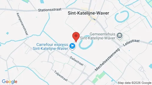 Apartments for rent i Sint-Katelijne-Waver - kort over placeringen