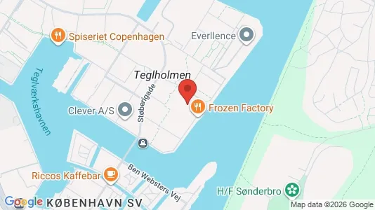 Apartments for rent i Copenhagen SV - kort over placeringen