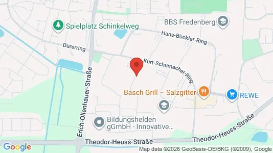 Apartments for rent i Salzgitter - kort over placeringen