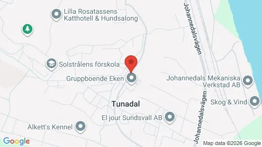 Apartments for rent i Sundsvall - kort over placeringen