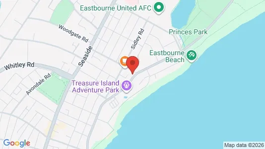 Apartments for rent i Eastbourne - East Sussex - kort over placeringen
