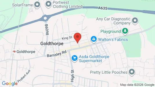 Apartments for rent i Rotherham - South Yorkshire - kort over placeringen